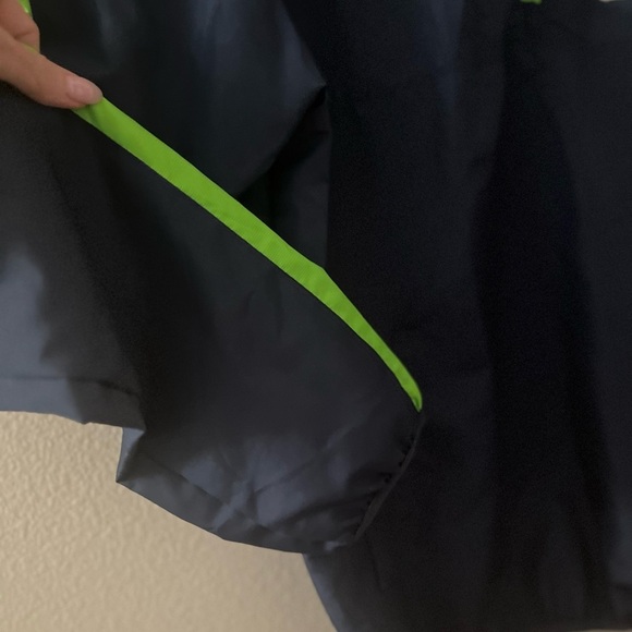 NWT NFL Team Apparel 1/4 Zip Seattle Seahawks Windbreaker Medium - Picture 2 of 12